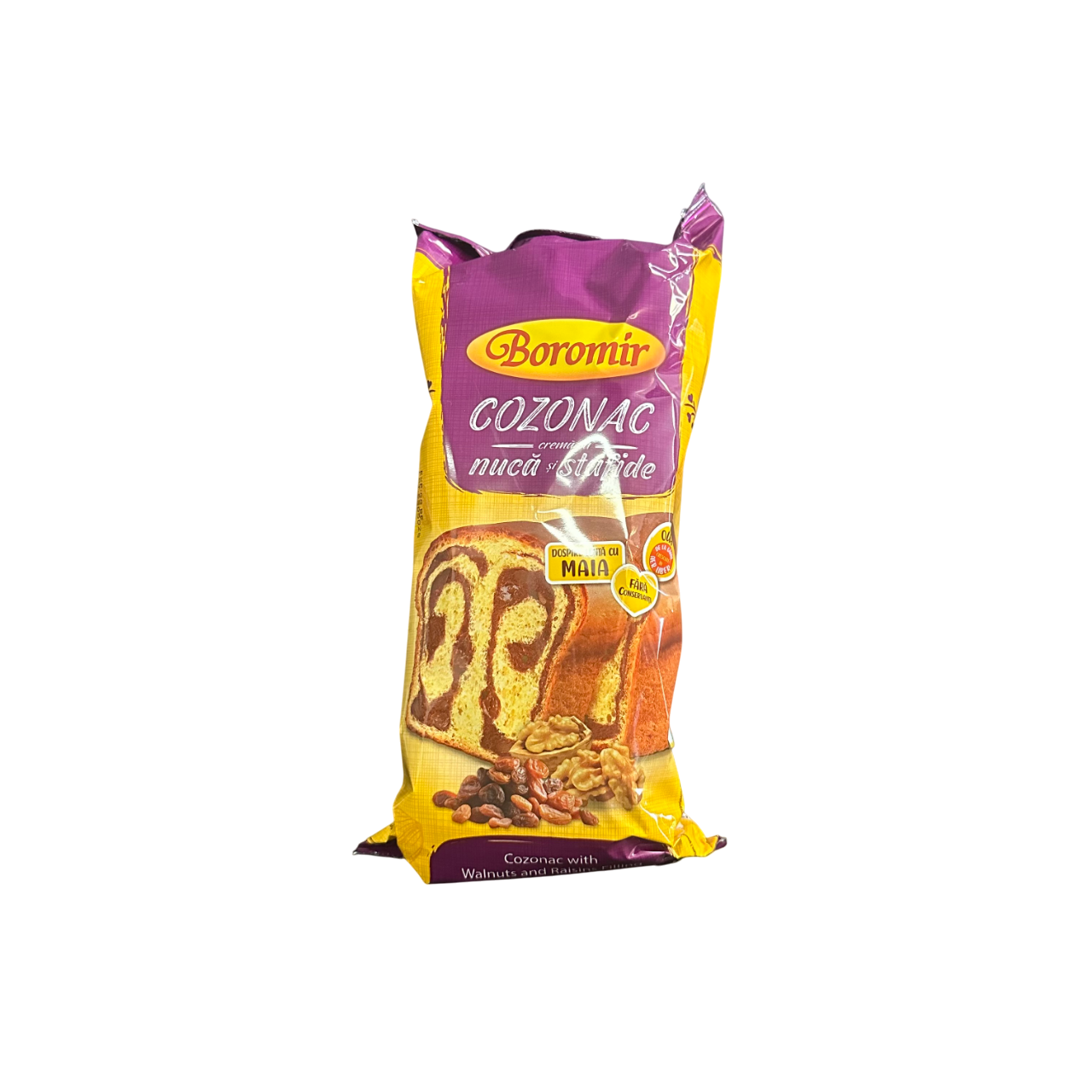 Boromir Cozonac with Walnut and Raisins 450g