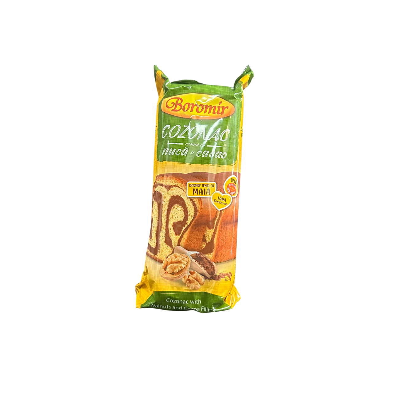 Boromir Cozonac with Walnuts and Cocoa 450g