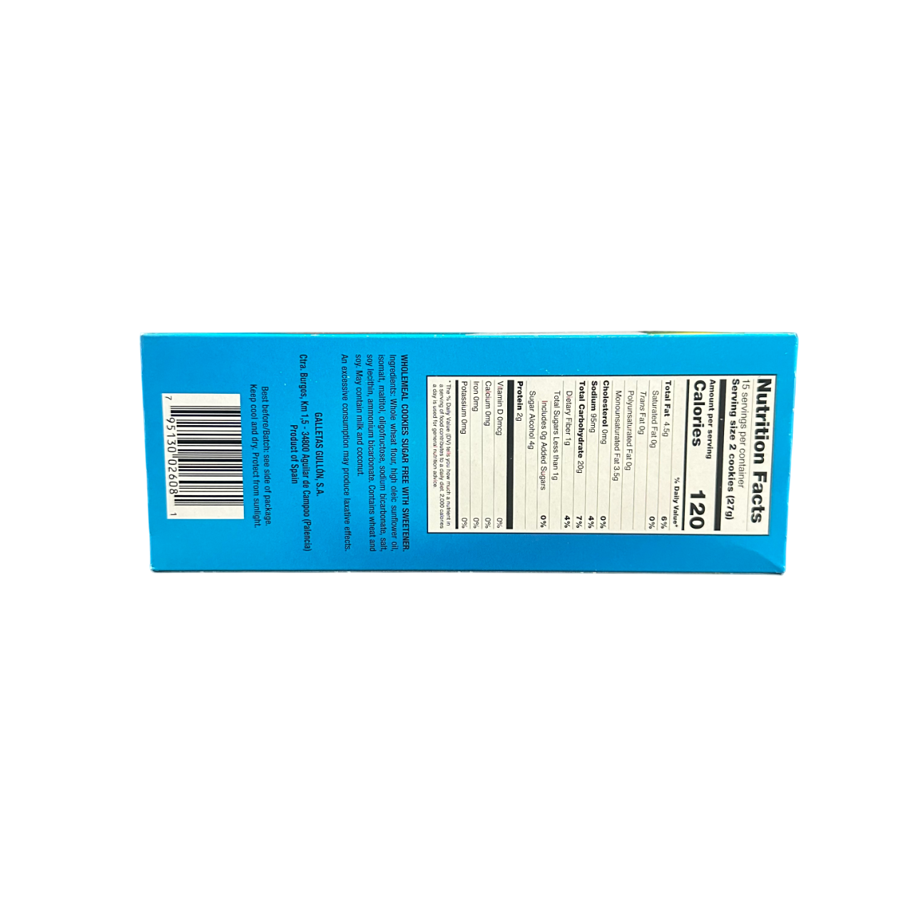 Gullón Sugar Free Digestive Cookies 400g