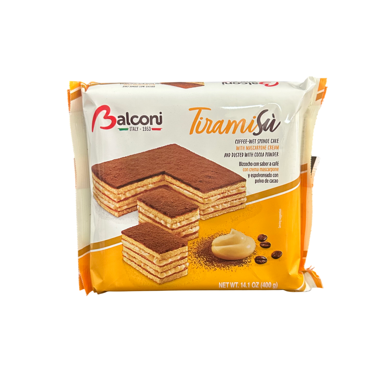 Balconi Tiramisu Sponge Cake 400g