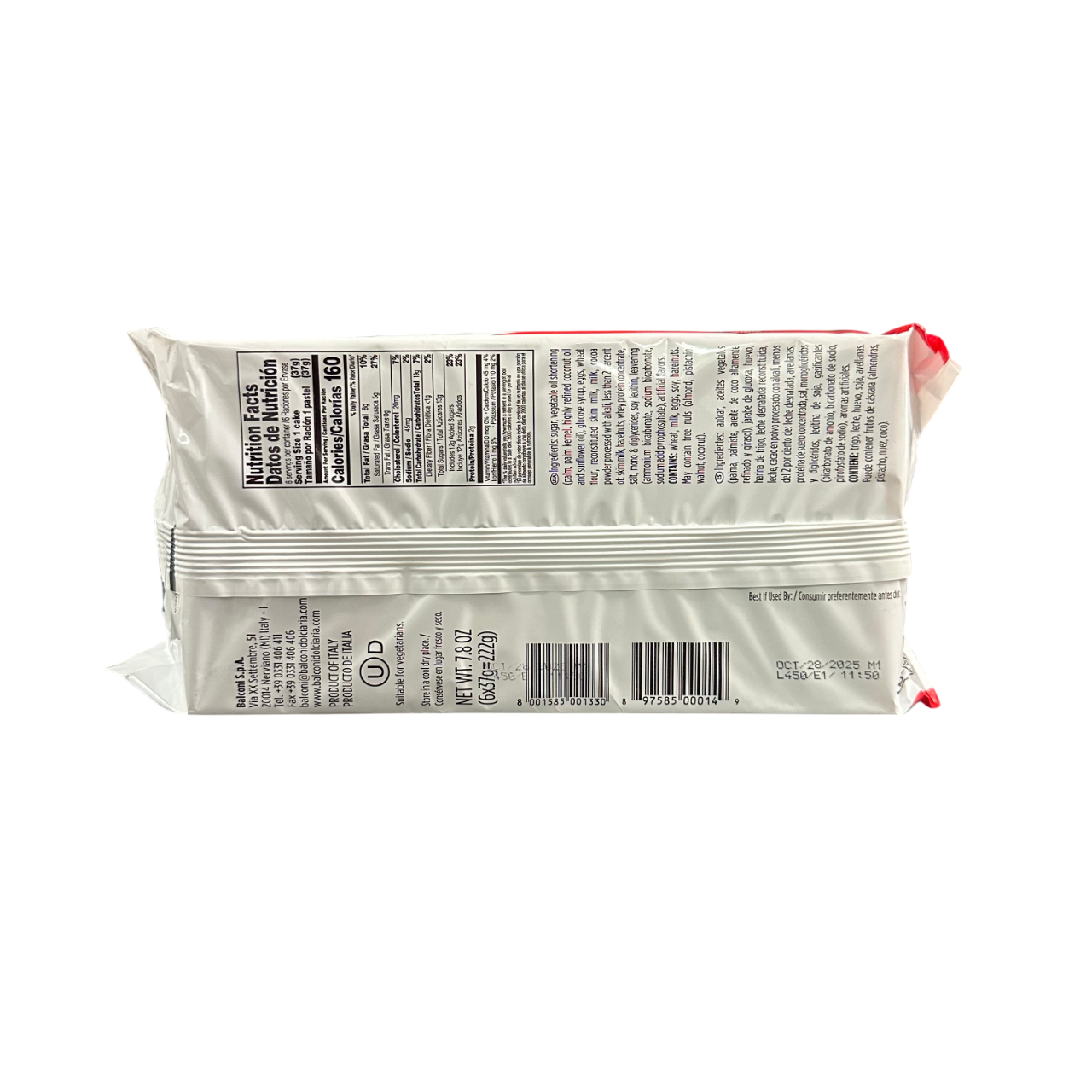 Balconi Cacao Rollino 222g