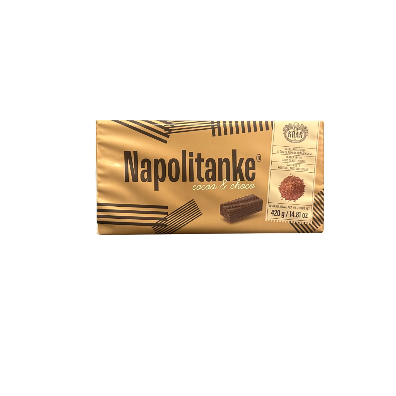 Kras Napolitanke Cocoa & Choco Wafers 420g