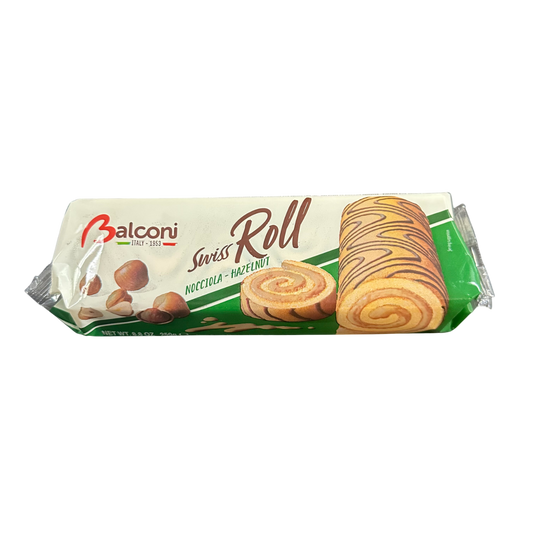 Balconi Hazelnut Swiss Roll 250g